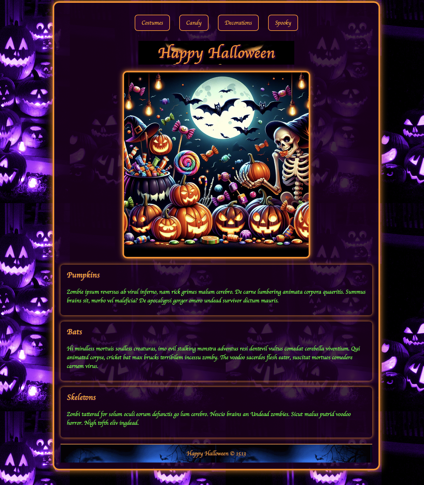Halloween Page Thumbnail